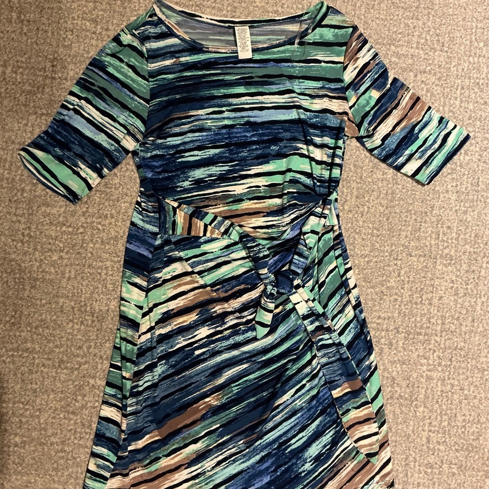 Striped Multicolor Dress